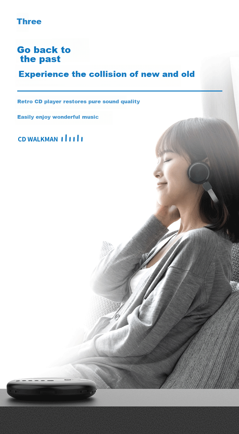 Портативный CD-плеер PHILIPS EXP2368 с Bluetooth, антишок, черный