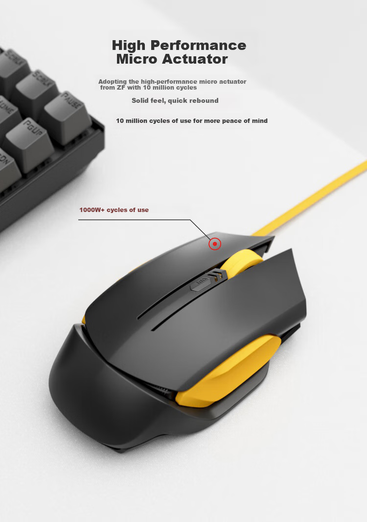 Игровая проводная мышь