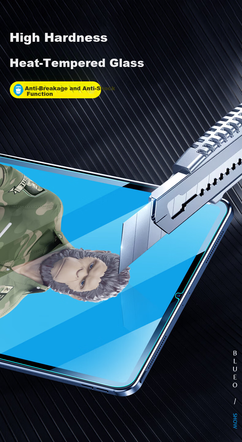 Защитная пленка Lanxingxiansheng для iPad Mini 7/6, 8,3 дюйма, закаленное стекло, HD, антибликовая, защита от царапин