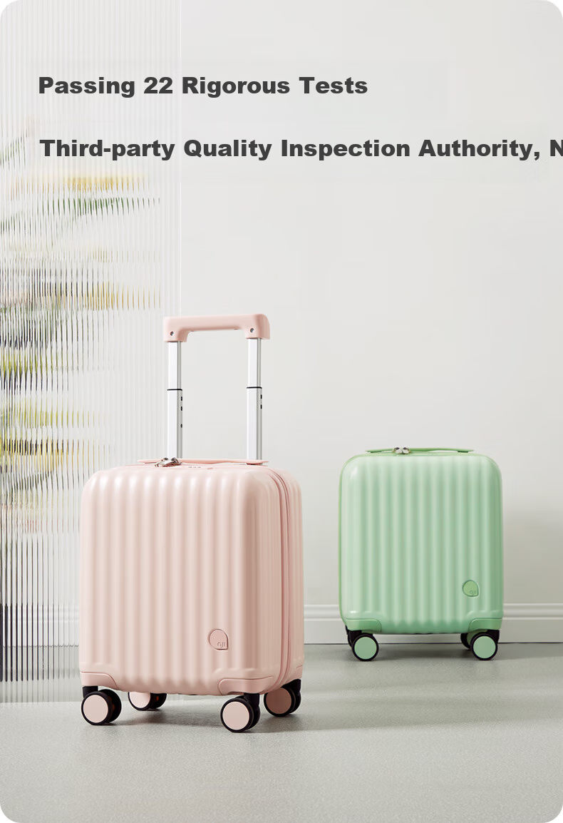 Чемодан Aji Luggage, женский, ручная кладь, 14 дюймов, легкий, для путешествий, весна-осень, детский
