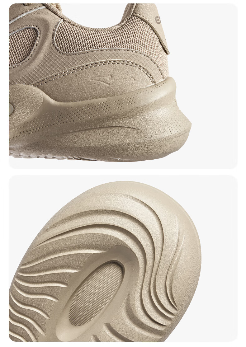 Мужские повседневные кроссовки ERKE, модель 2V2 Retro Casual Sneakers, артикул 100111706339. Стильные и удобные кроссовки для повседневной носки и активного отдыха. Прочный материал, надежная шнуровка, подошва EVA.