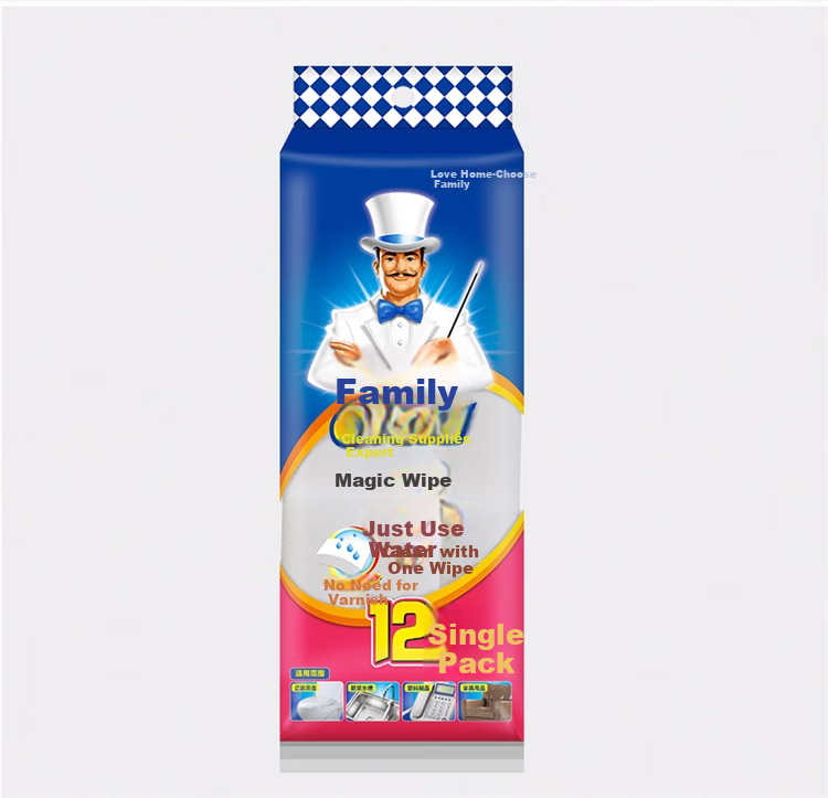 Губка MR.SIGA для чистки кухни, 12 шт., 8x5x2.5 см, нано-губка, удаляет жир, волшебная губка