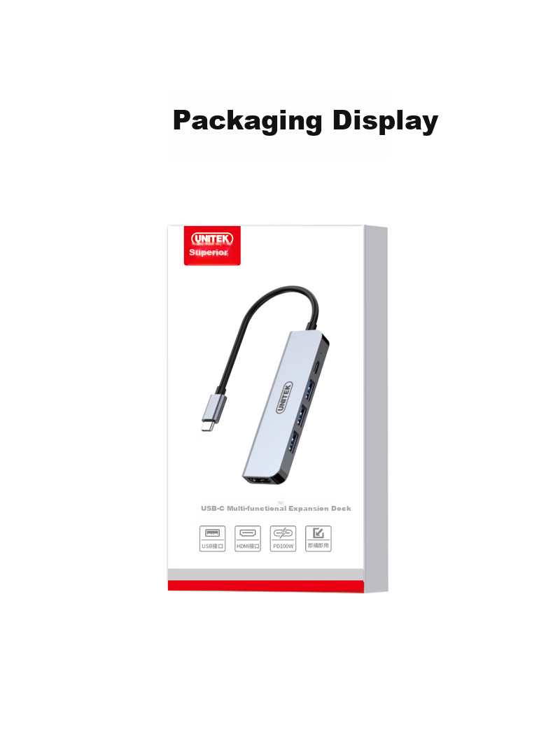 USB-C хаб-док станция
