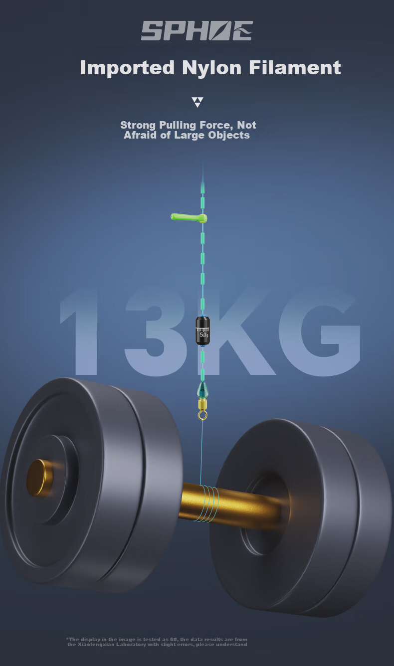 Леска для рыбалки Xiaofengxian Ideal Line, набор из 3 шт., нейлоновая, 7.2 м, размер 1.5, импортная