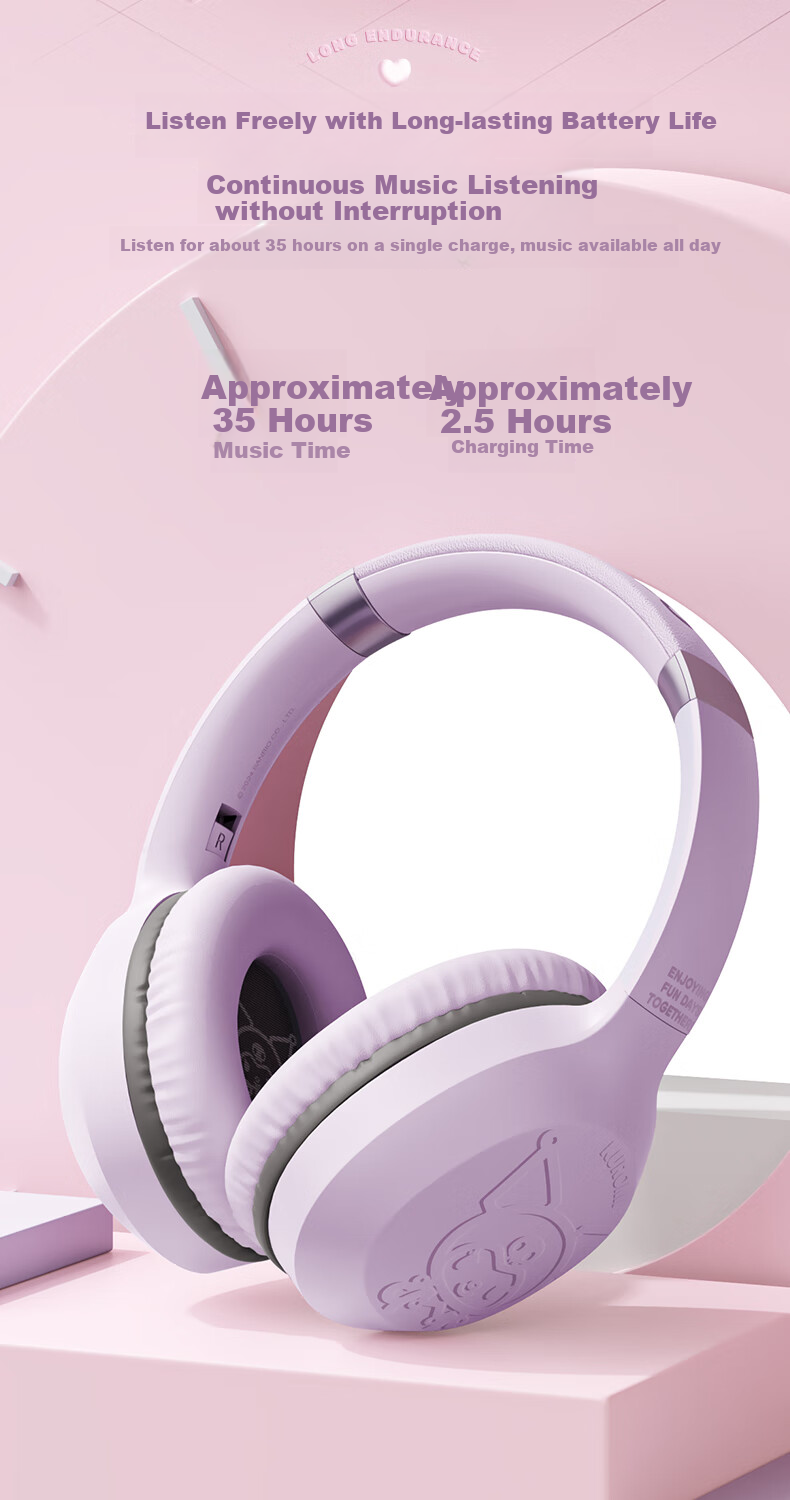 Беспроводные наушники Chenfeng Sanrio Bluetooth S05, детские, спортивные, игровые, подарок на Новый год, совместимы с Apple, Huawei, Xiaomi