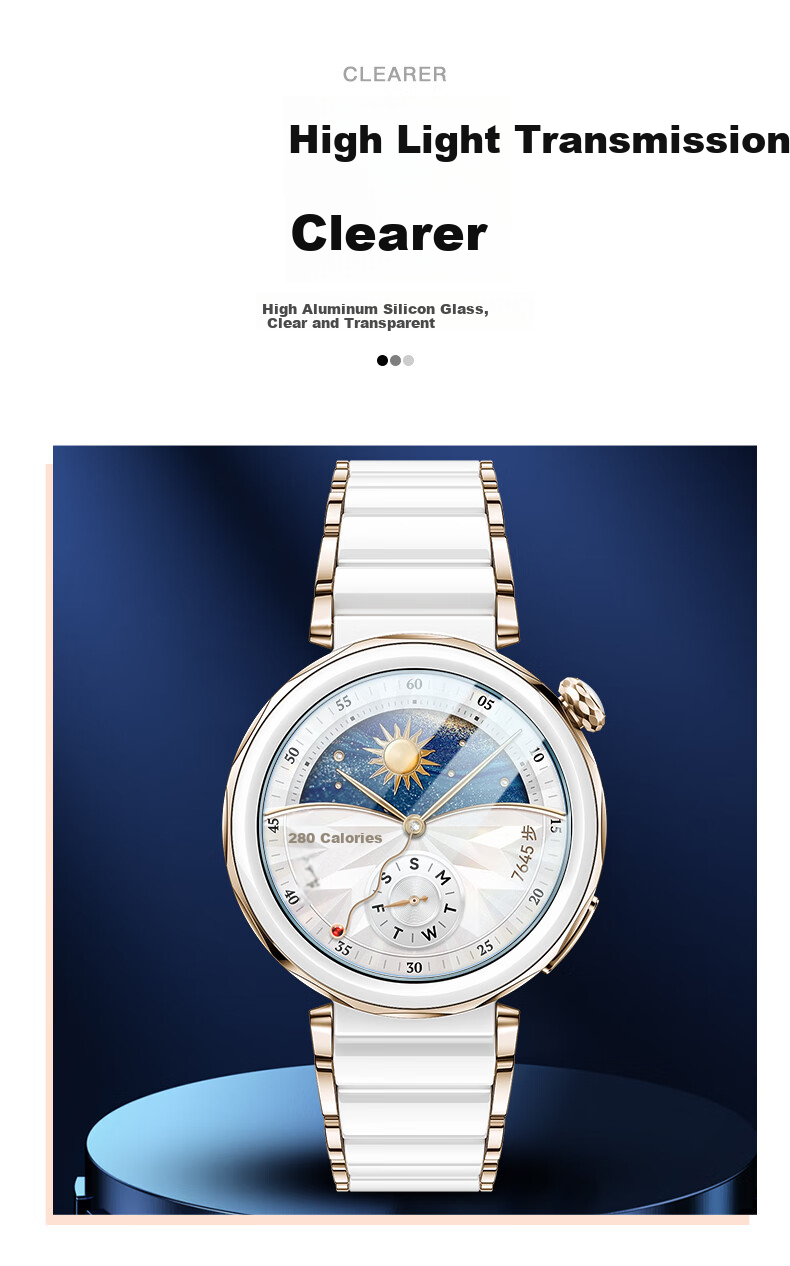 Защитное стекло для Huawei Watch GT4 46мм, комплект 3 шт.