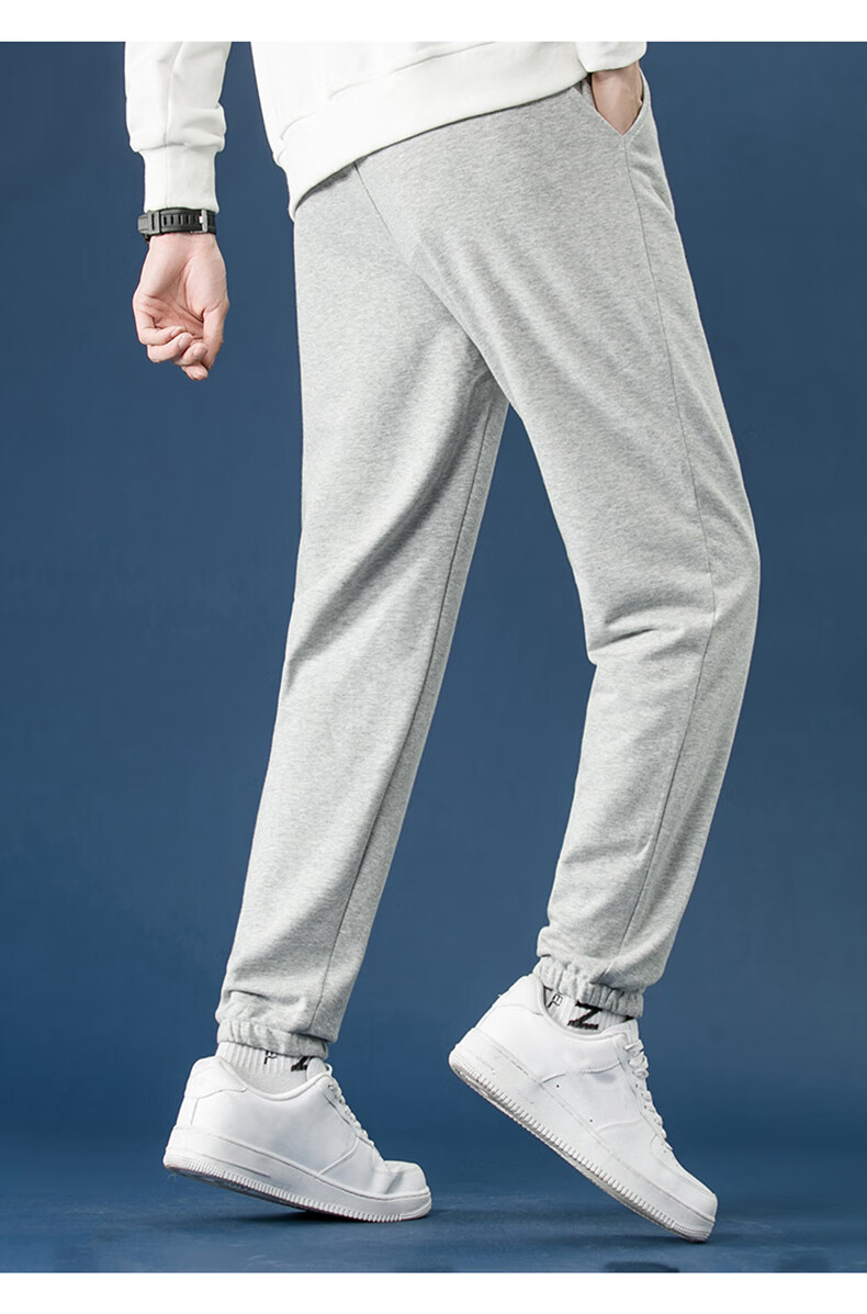 Jeanswest Мужские Повседневные Брюки, Свободные Джоггеры, Осенне-Зимняя Модная Универсальная Повседневная Одежда, Серый, XL