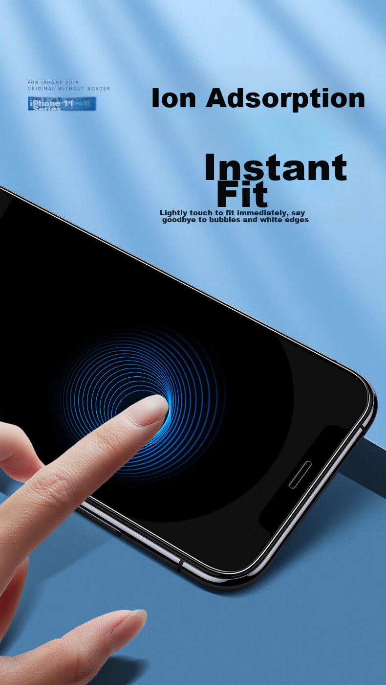 Защитное стекло ESR для Apple iPhone 11 Pro Max / XS Max, прозрачное, закаленное стекло, защита от царапин и отпечатков пальцев