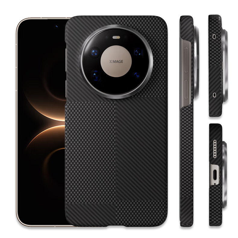 Защитный чехол CONGA для Huawei Mate 80 Pro, из арамидного волокна, ультратонкий, противоударный, с охлаждением, магнитный