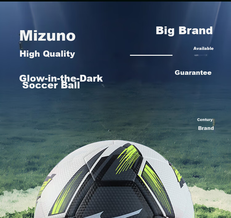 Футбольный мяч MIZUNO, размер 5, профессиональный, для тренировок взрослых, детей и подростков, светящийся мяч для экзамена в средней школе, синий цвет 204