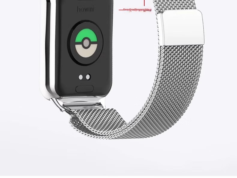 Ремешок CHENSONG для Xiaomi Band 9 Pro/8 Pro, миланский спортивный металлический браслет с магнитной застежкой, унисекс