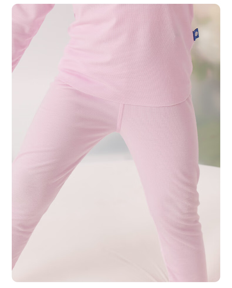 Комплект детской одежды Babycare Camellia, весна-осень, модал, тонкая пижама, домашний костюм, цвет "Садовый розовый", размер 110