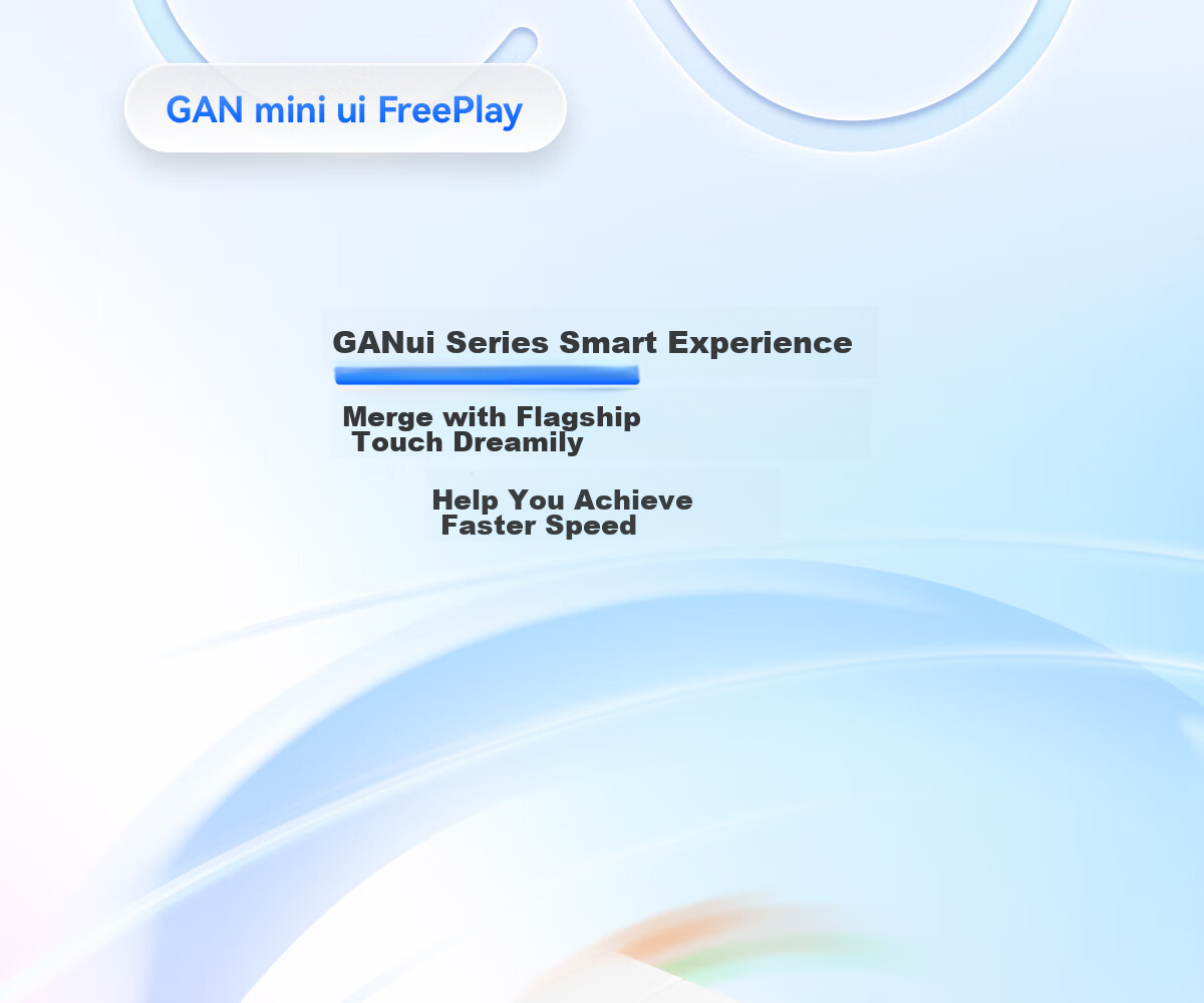 GAN Magic Cube Intelligent Three-Layer Magnetic Educational Toy for Children, Professional Competition Gift, 12uiFreePlay Rechargeable Base Version