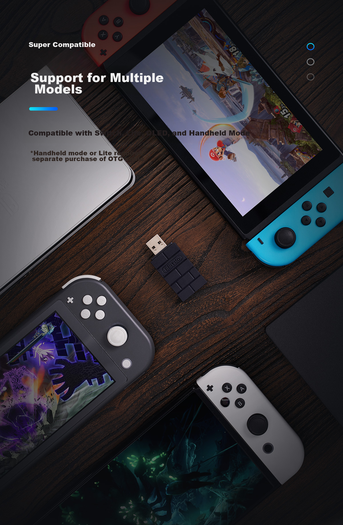 Адаптер для геймпадов 8BitDo