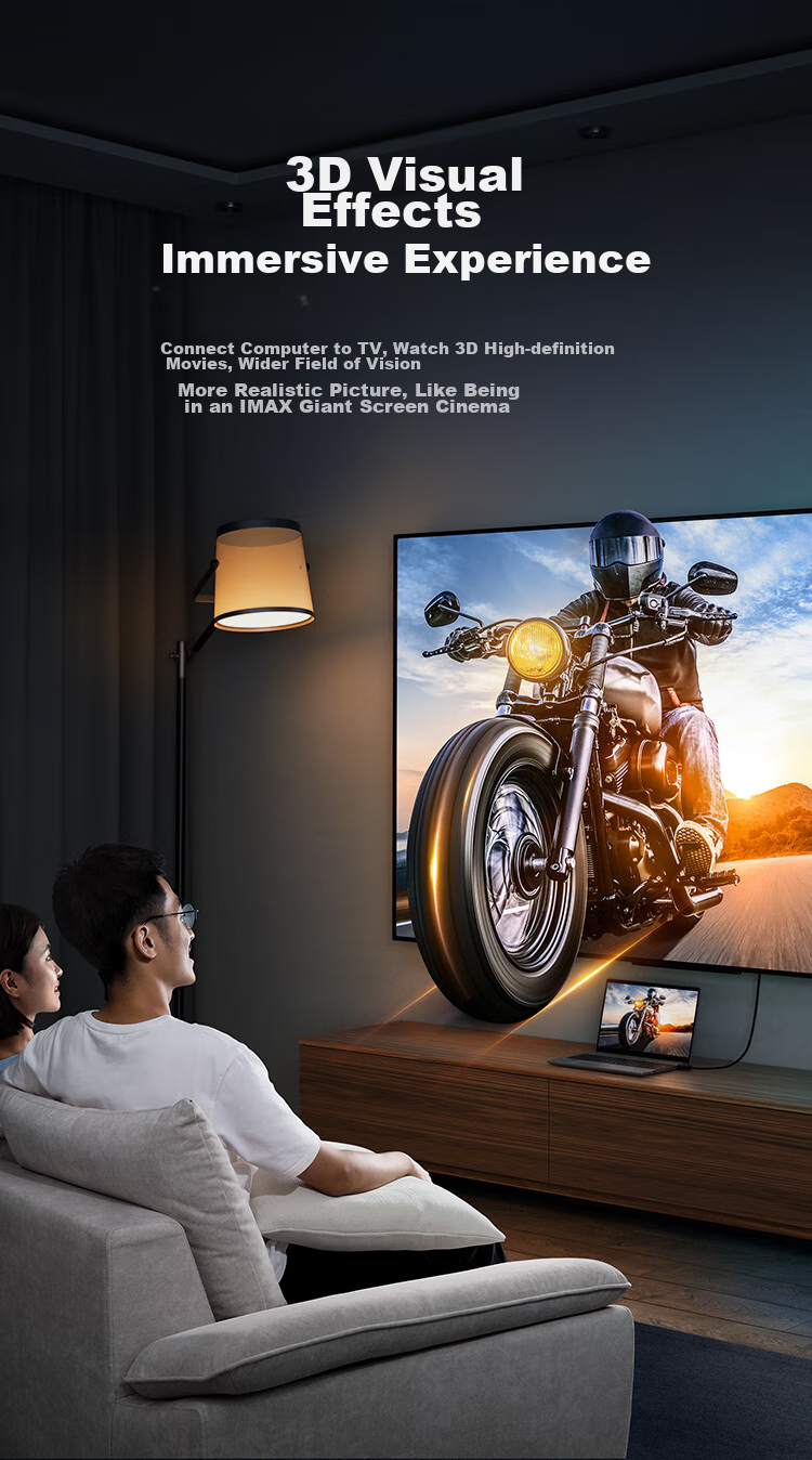 UGREEN Кабель-адаптер DP - HDMI, 4K 30 Гц, для подключения компьютера к телевизору/монитору, 3 метра, 10203