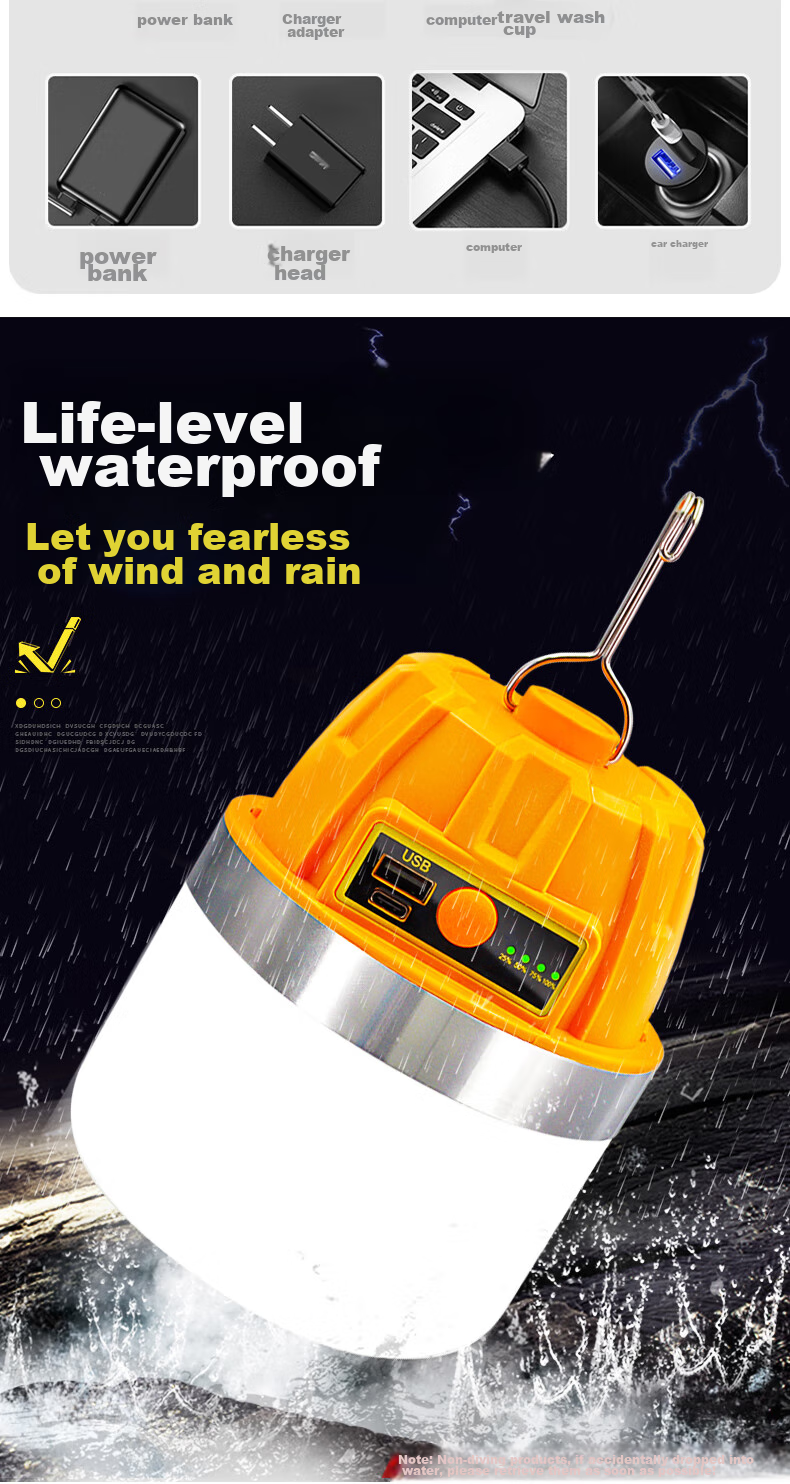 Перезаряжаемый уличный фонарь THERM A REST, сверхъяркий кемпинговый фонарь с длительным сроком службы, фонарь для ночного рынка, аварийный фонарь для дома при отключении электроэнергии