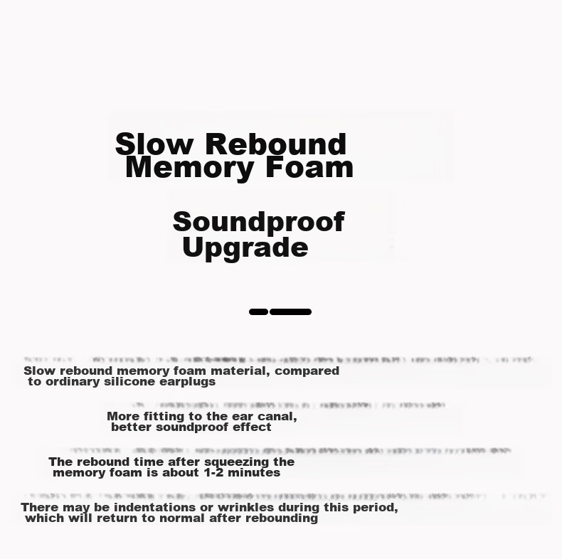 Насадки для наушников Masentek, совместимые с Sony WF-1000XM5/XM4/XM3, пенные, черные, большие, 1 пара