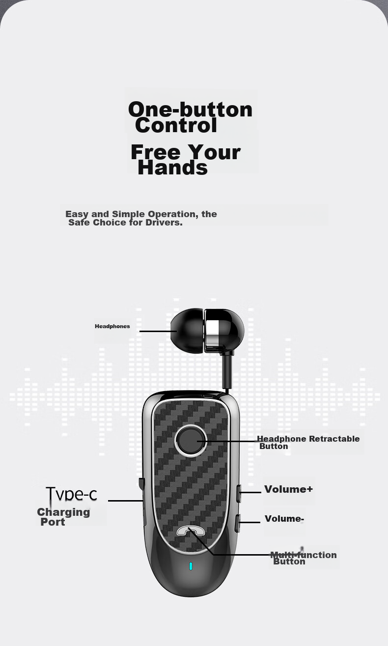Беспроводная Bluetooth-гарнитура