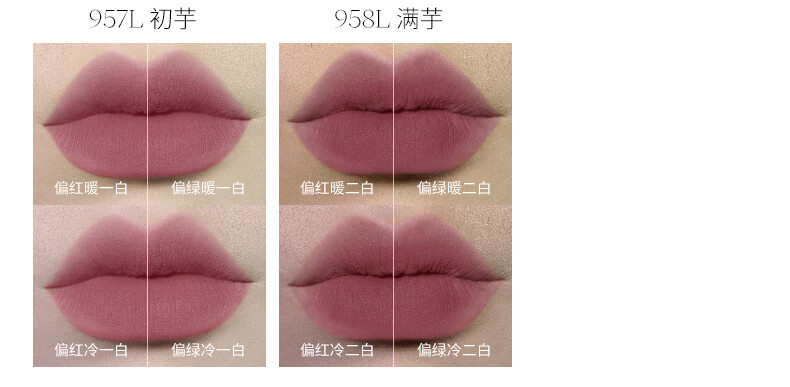 Joocyee 酵色粉雾唇釉原生裸色哑光唇泥秋冬不沾杯 情人节礼物送女生 #956L满桃