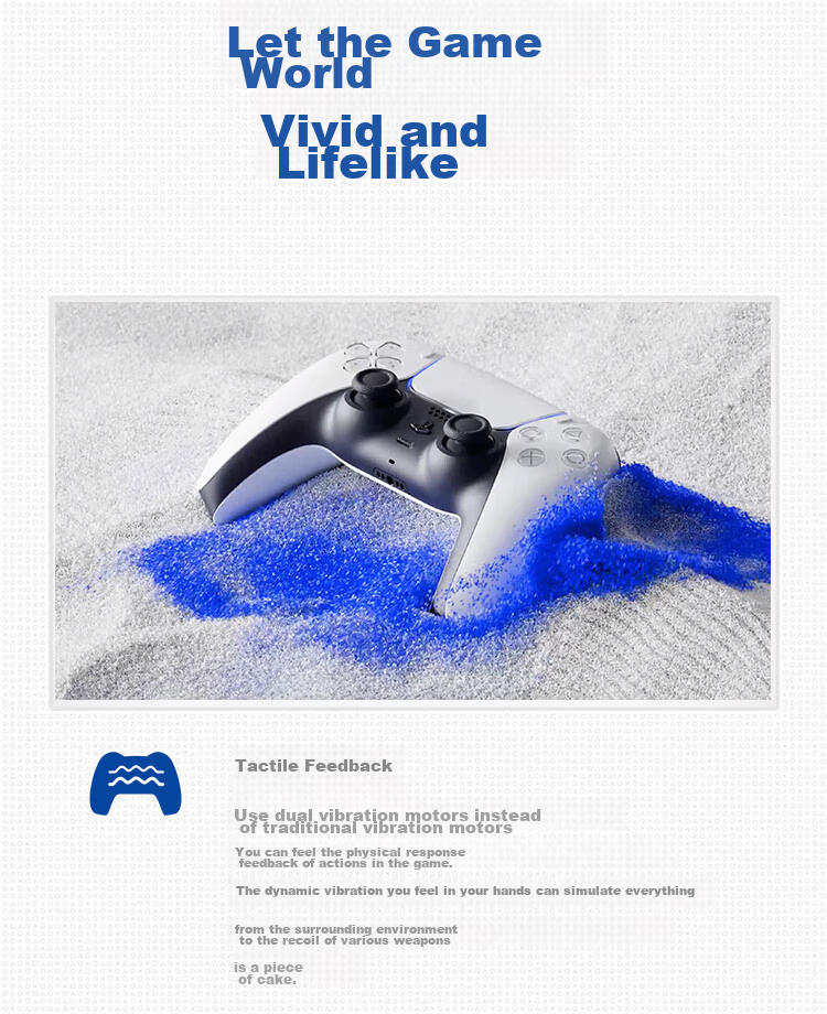 Беспроводной геймпад Sony PlayStation DualSense для PS5, PC, Bluetooth, цвет "Звездная синева"