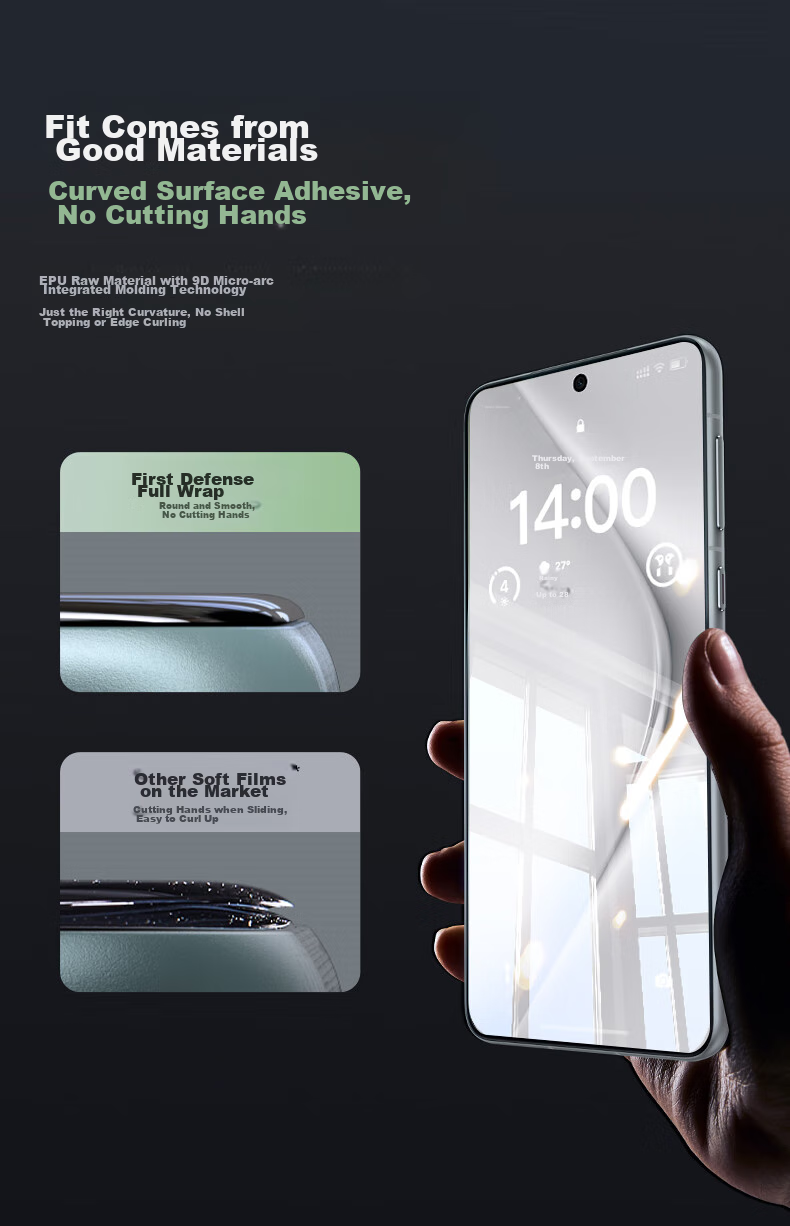Защитная гидрогелевая пленка DIVI для Huawei Pura 70 Pro/Pro+, 2 шт.