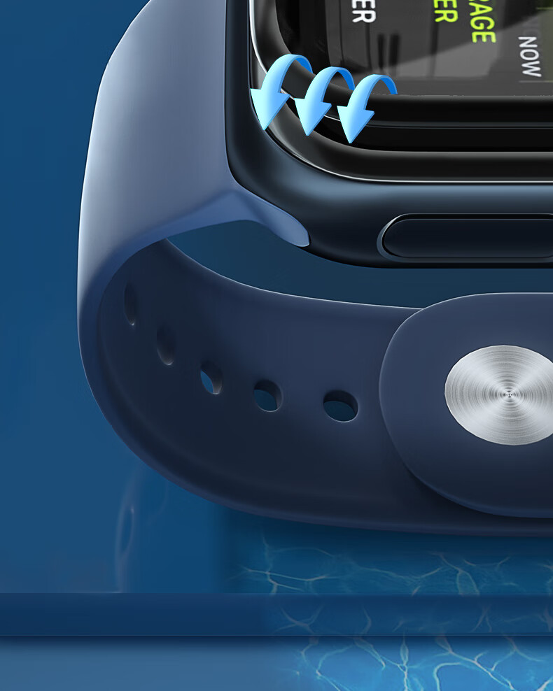 Защитная пленка Lanxingxiansheng для Apple Watch Series 7/8/9 45 мм, ультратонкая HD, защита от отпечатков пальцев, мягкая пленка