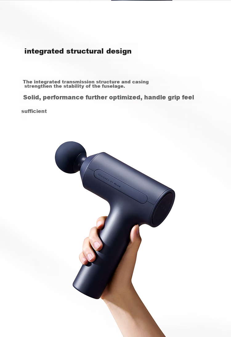 Массажный пистолет MIJIA Massage Gun 3, Xiaomi, сине-серый, для спорта и фитнеса, идеальный подарок
