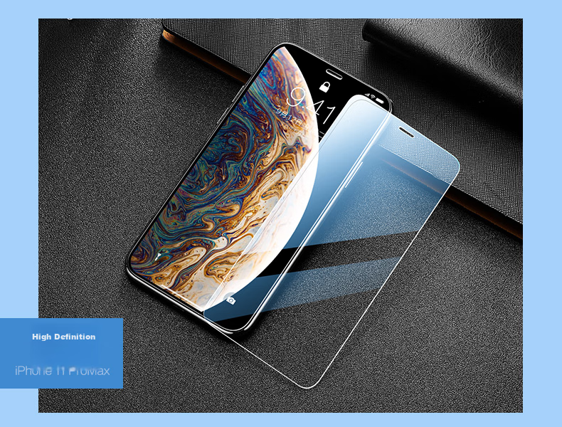 Защитное стекло ESR для Apple iPhone 11 Pro Max / XS Max, прозрачное, закаленное стекло, защита от царапин и отпечатков пальцев