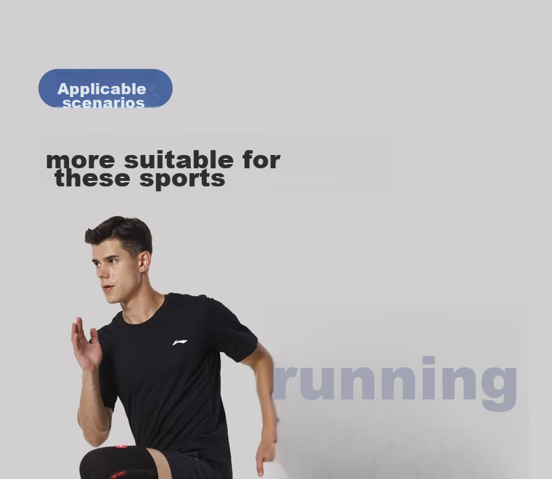 Наколенники Li-Ning, профессиональная спортивная поддержка колена для мужчин и женщин, вязаная дышащая защита суставов, защитный рукав для пеших прогулок, баскетбола и прыжков на скакалке