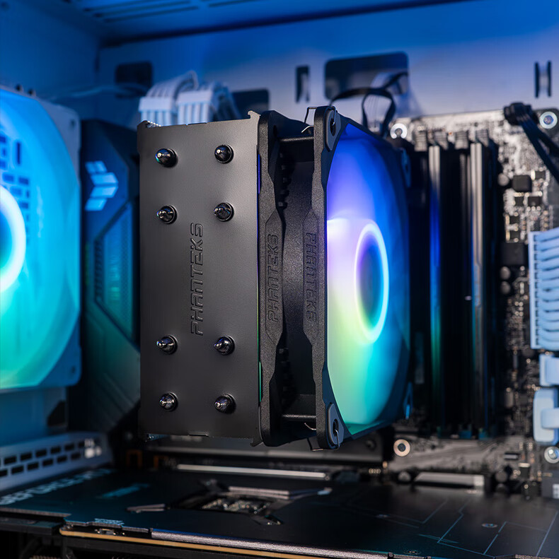 Кулер для процессора PHANTEKS Polar S4, башенный, 4 тепловые трубки, ARGB вентилятор, высокая производительность