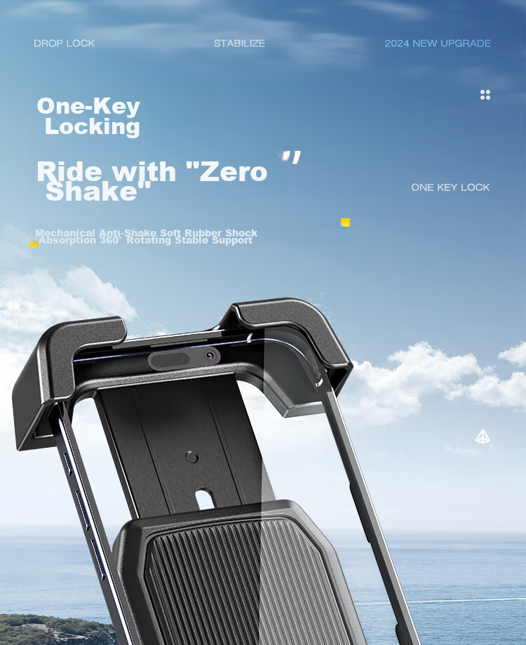 Крепление для телефона Move iron на электровелосипед, мотоцикл, универсальный кронштейн для навигации, стиль зеркала заднего вида, быстросъемный