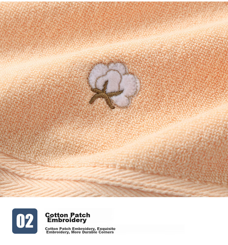 Набор полотенец Xinya Pure Cotton, 3 шт., ультрамягкие, впитывающие, для взрослых, 30*60 см