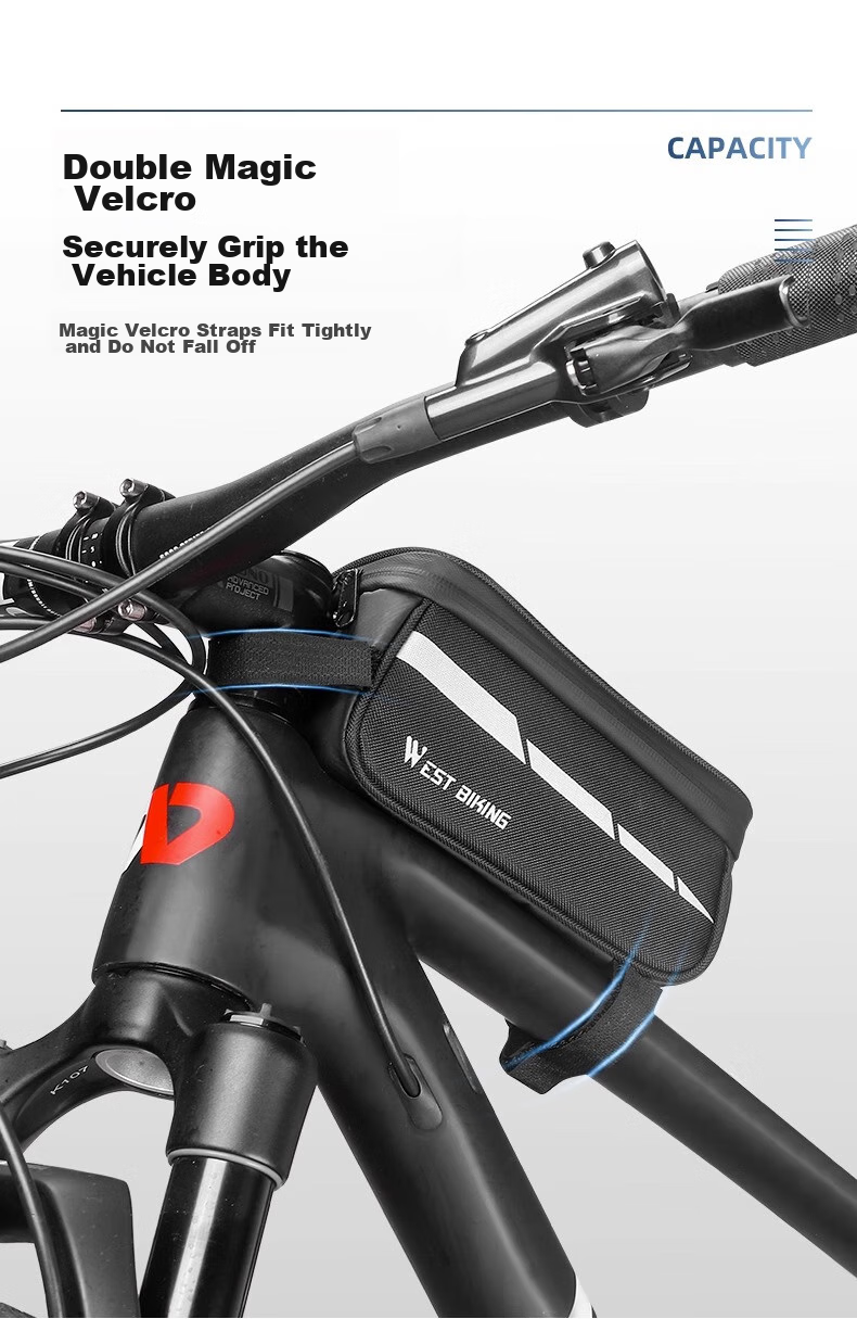 Велосипедная сумка WestBiking на руль, верхнюю трубу, передняя сумка для горного и шоссейного велосипеда, аксессуары для велоспорта