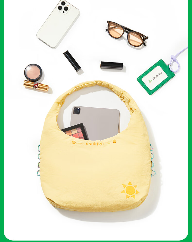 Женская сумка SHUKIKU Cloud Bag, модная сумка на плечо, трендовая сумка через плечо, легкая сумка для коммивояжера, ярко-желтая