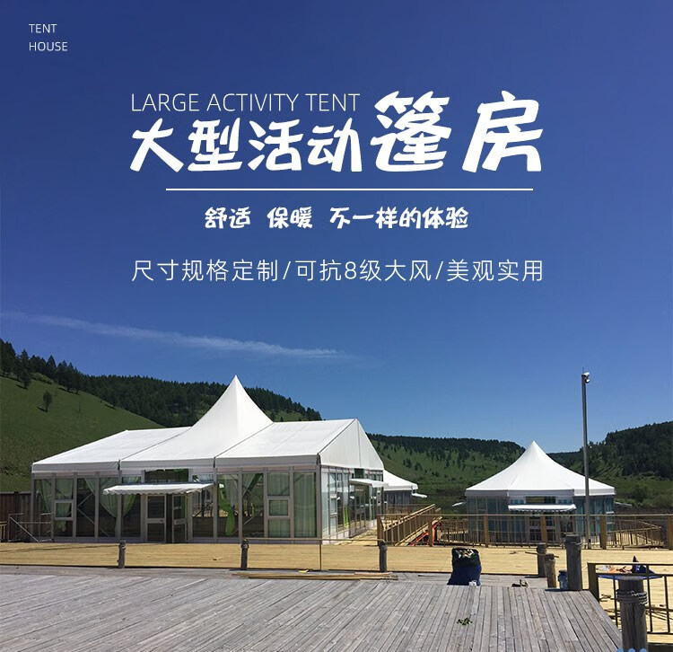 AEY 户外大型可定制帐篷户外棚房 定制款(定制链接下单先联系客服)