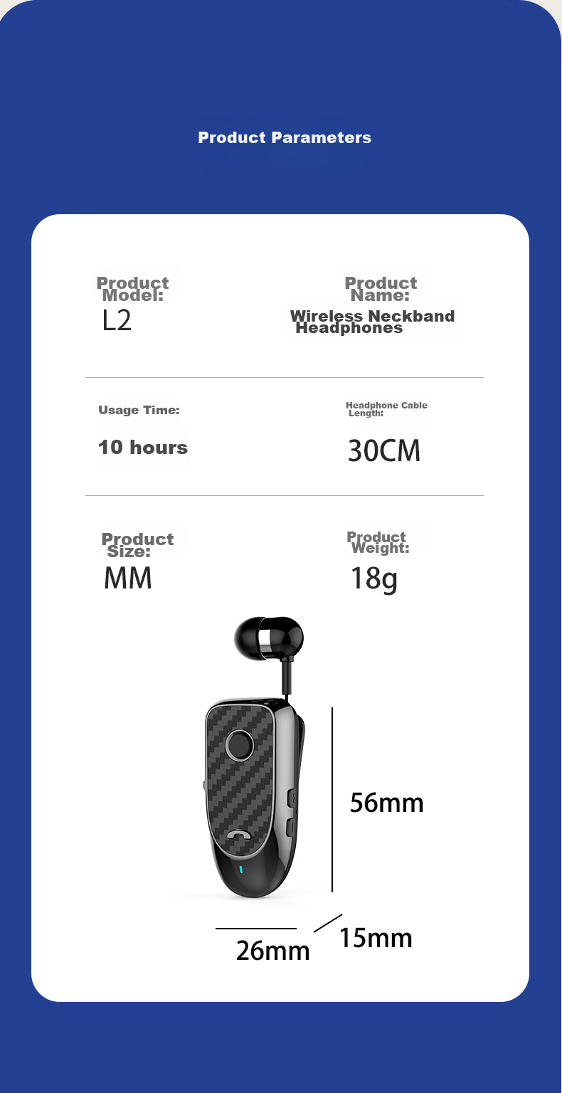 Беспроводная Bluetooth-гарнитура