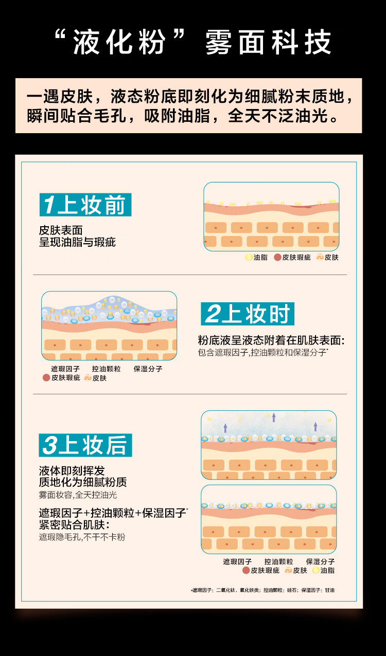 美宝莲FITme定制柔雾粉底气垫 112白皙微粉 油皮气垫保湿控油持久不脱妆