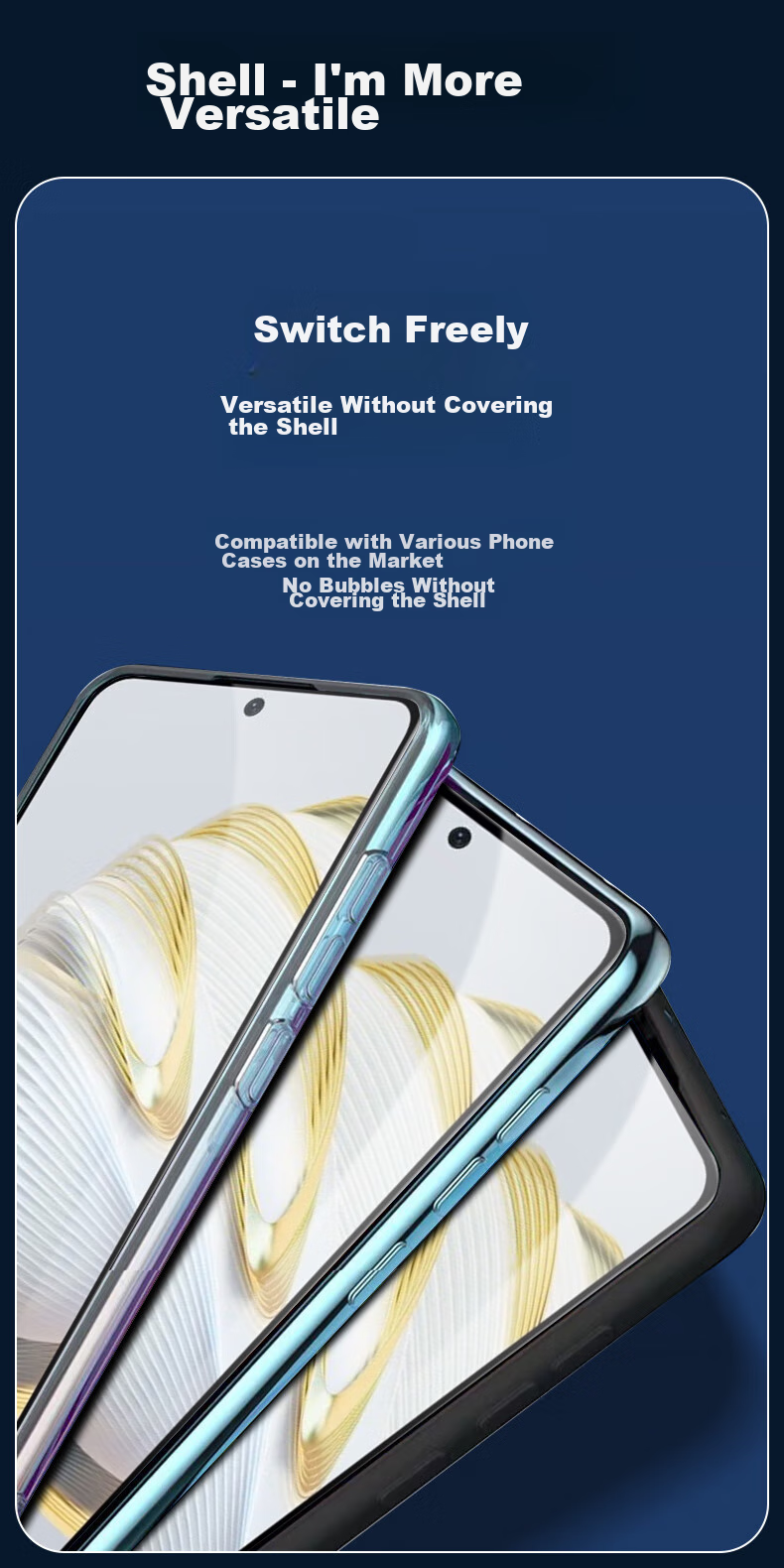 Защитное стекло для экрана KOOLIFE для Huawei Nova 10 SE, полное покрытие, ультратонкое, HD, закаленное стекло, защита от отпечатков пальцев