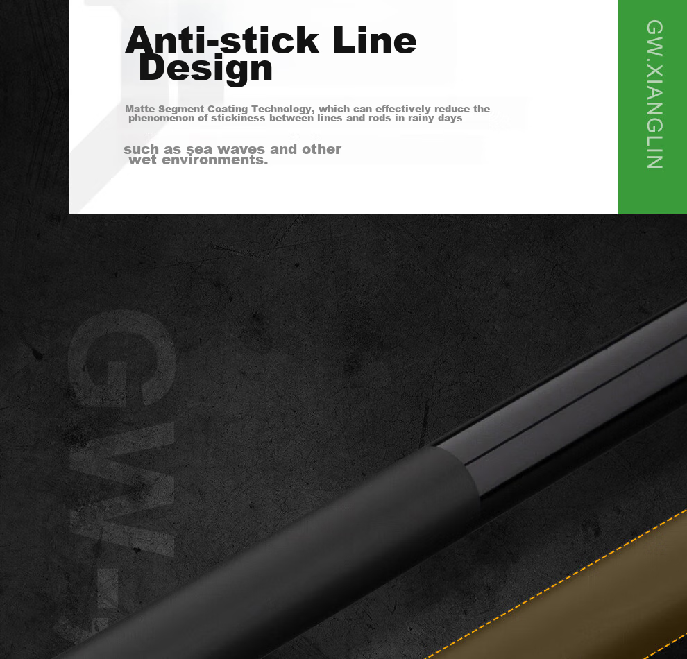 Удилище GW Fishing Rod Xianglin Jirongyao Edition No. 3, 5.4 метра, скользящий поплавок, большие кольца, длинные секции, рокфишинговое удилище
