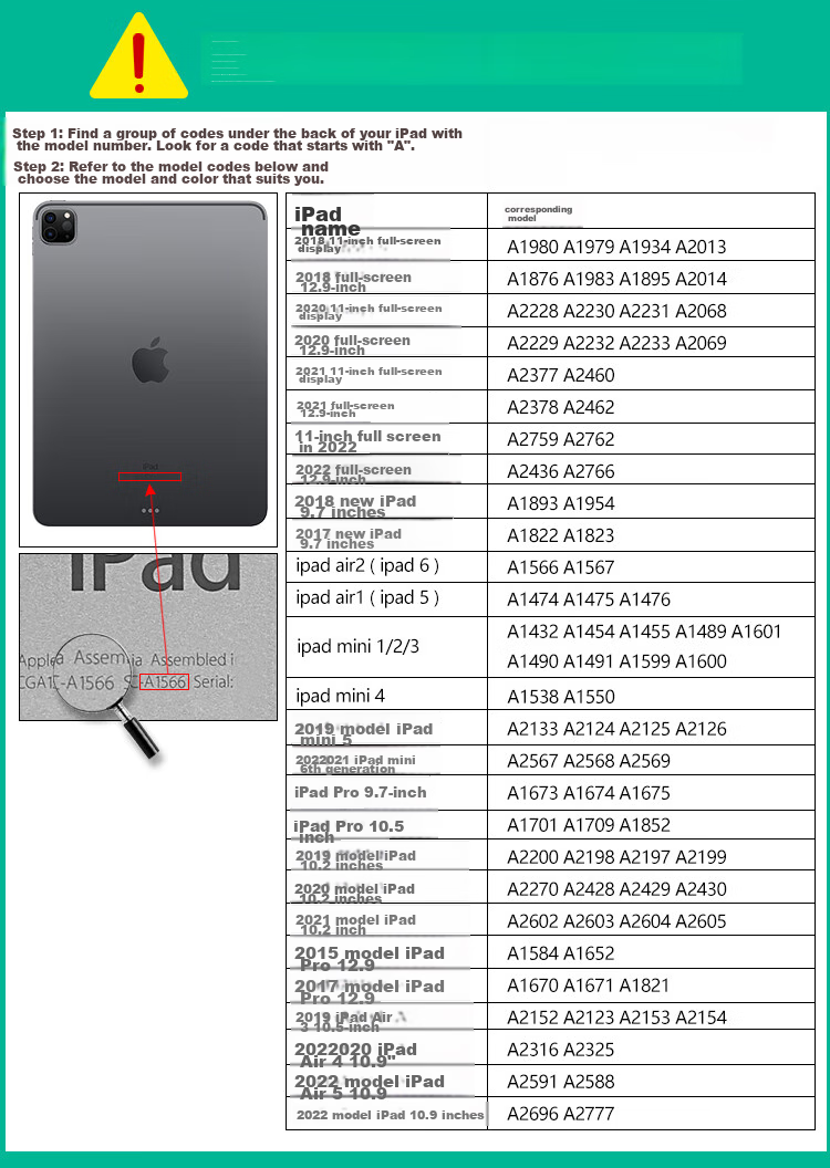 Чехол-книжка BIAZE для Apple iPad Air 2 (6-е поколение), противоударный, с функцией сна/пробуждения, трехскладный, черный