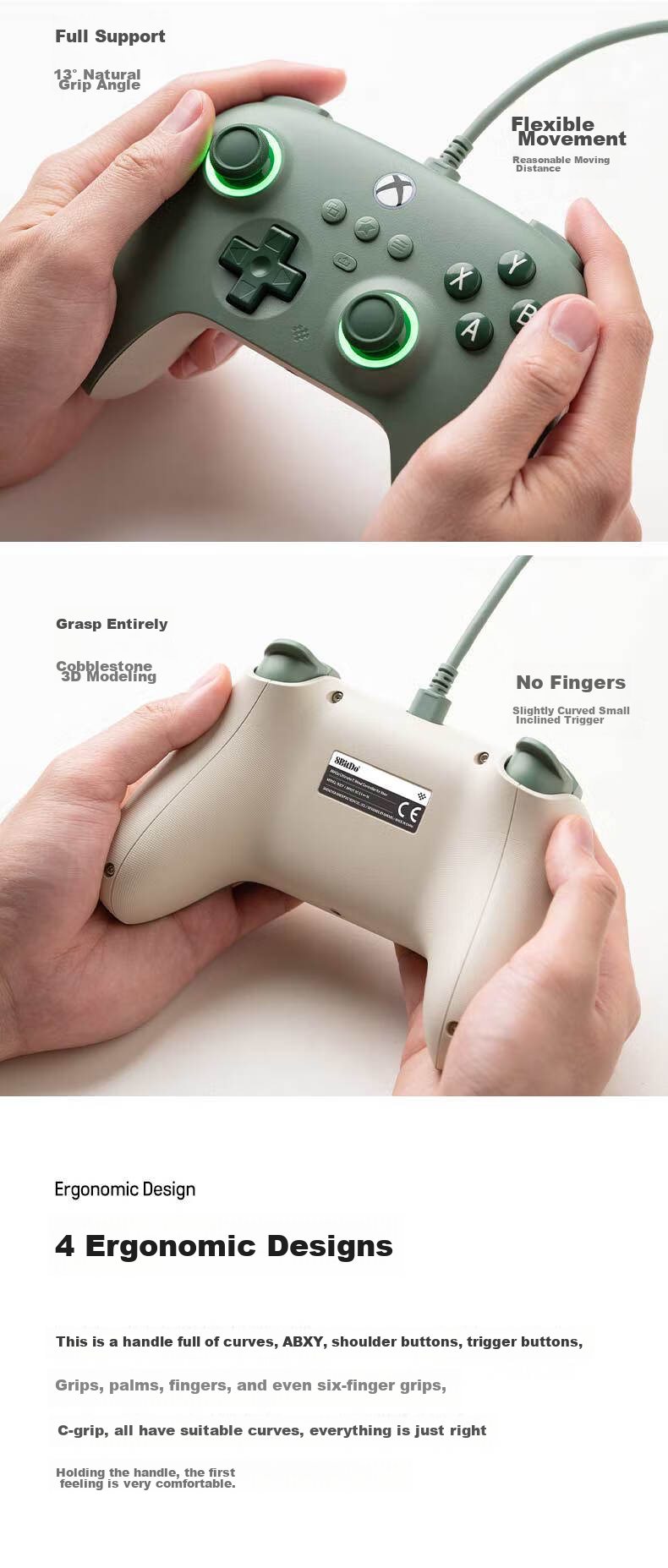 Проводной геймпад 8BitDo Orion Pro