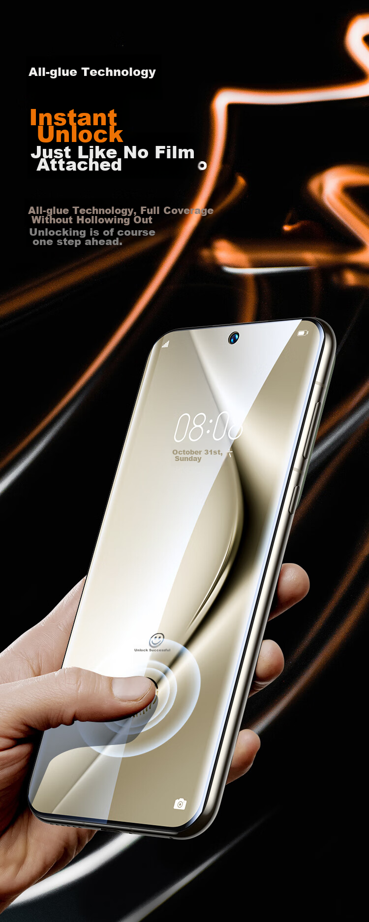 Защитная гидрогелевая пленка для Huawei Pura