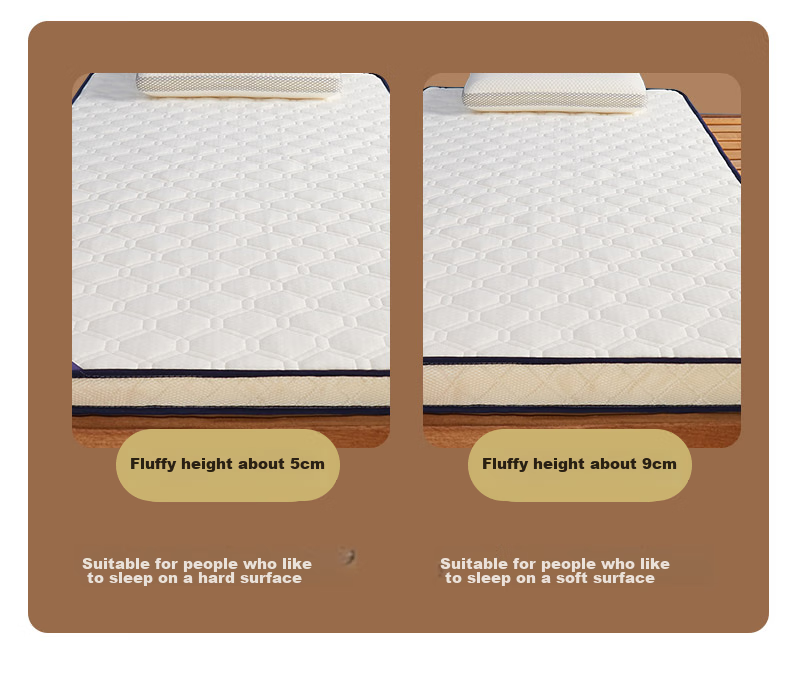 Наматрасник I-WILL Latex Foam Pad, 90x190 см, толщина 9 см, с наполнителем из латекса и пены