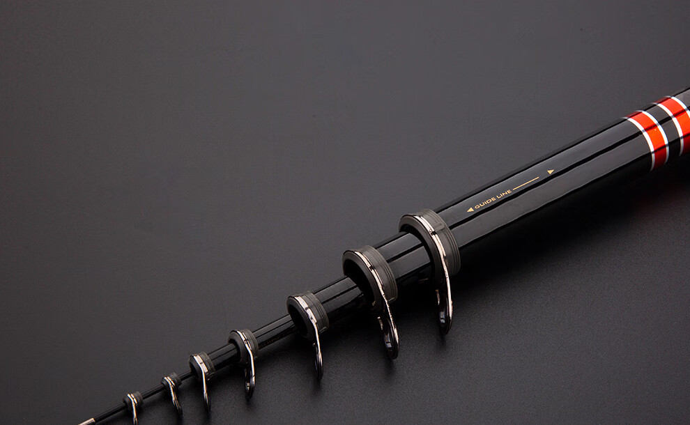 Удилище GW Fishing Rod Xianglin Jirongyao Edition No. 3, 5.4 метра, скользящий поплавок, большие кольца, длинные секции, рокфишинговое удилище