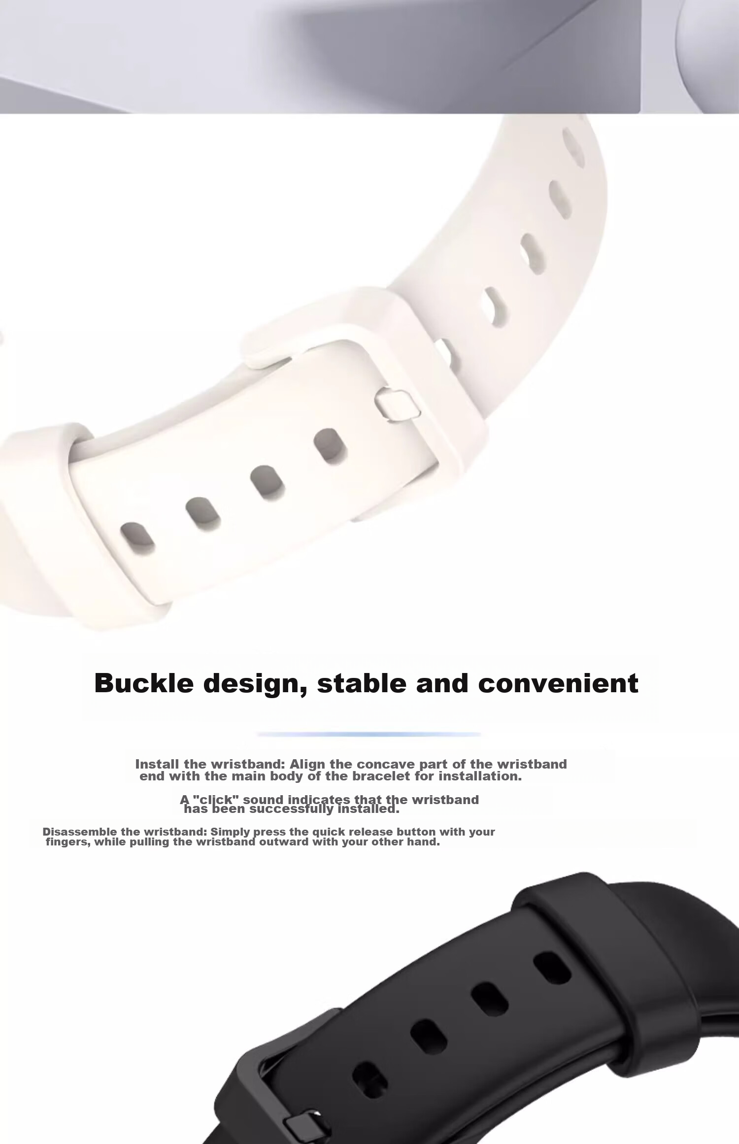 Ремешок CHENSONG для Xiaomi Mi Band 7 Pro, спортивный силиконовый, черный