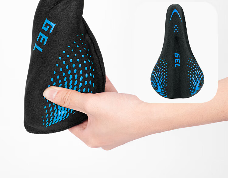 Чехол на велосипедное сиденье Move Iron, утолщенный, с гелевой набивкой, универсальный для горных и шоссейных велосипедов, красный
