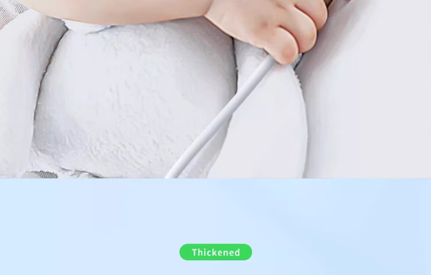 Кабель Nengshi Type-C для быстрой зарядки OPPO 80W/65W, 1.5 метра, белый