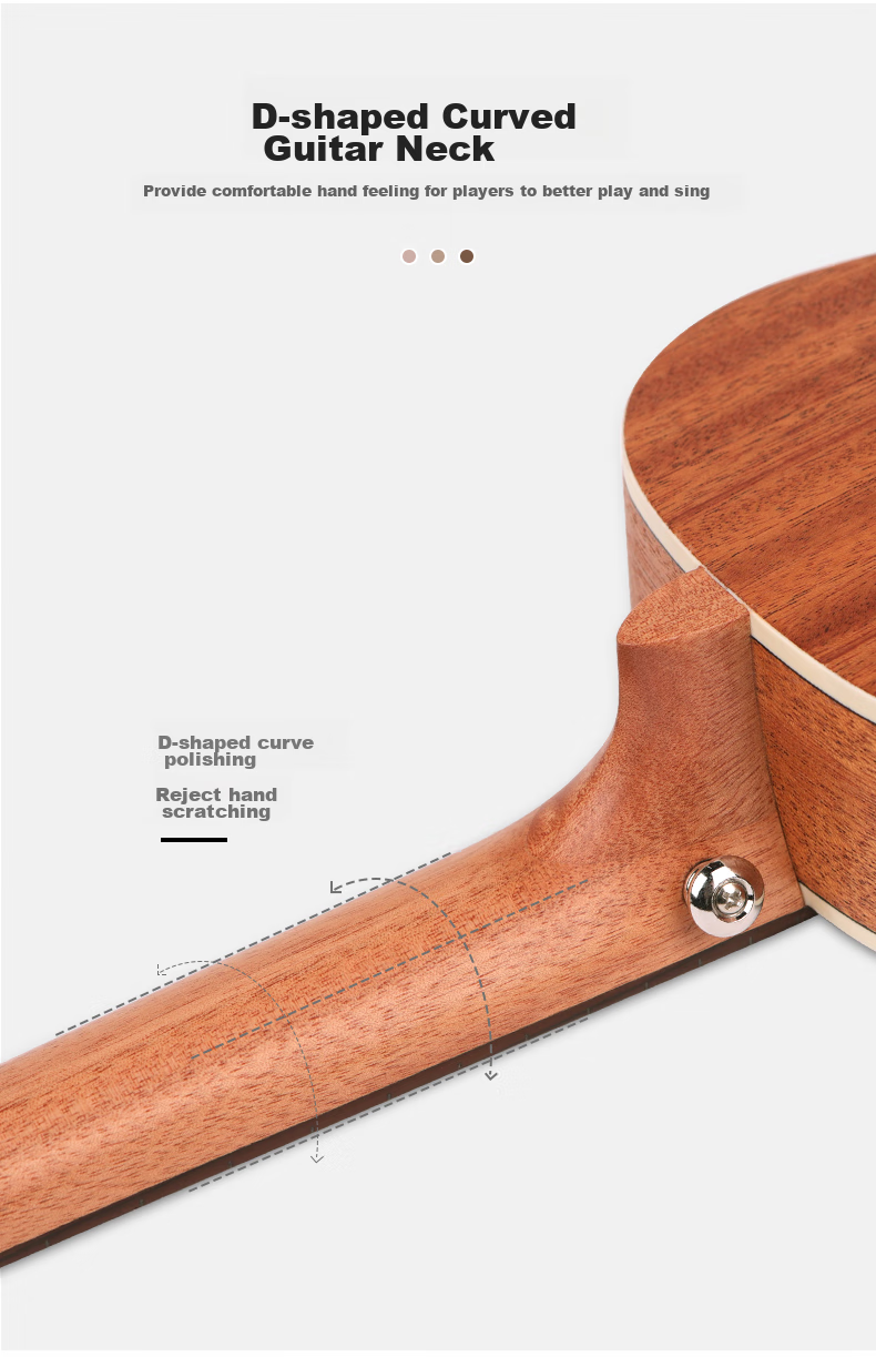 Укулеле Minsine 23 дюйма для начинающих, женщин, мужчин, детей, начального уровня, малая гитара