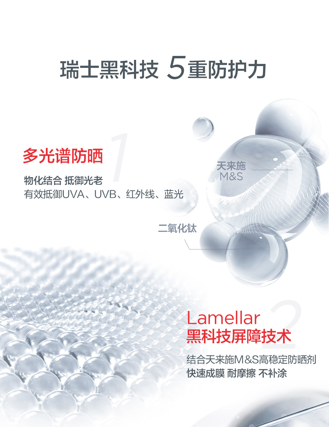 优佳（Ultrasun）小蓝盾防晒霜  隔离多效亮肤防晒乳SPF50+ PA++++ 40ml 水感防晒霜男女 敏感肌可用
