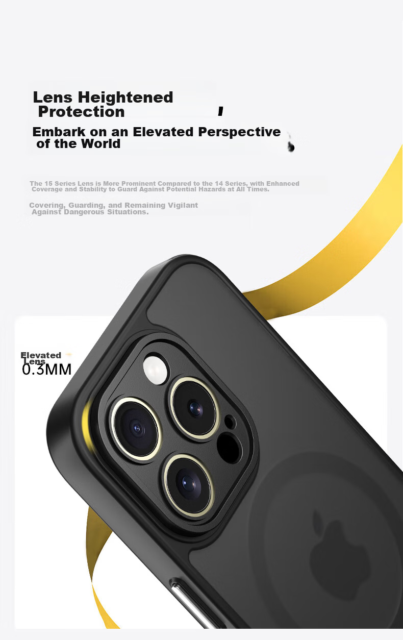 Магнитный чехол для iPhone 15 Pro